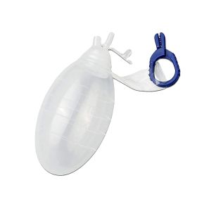 Wound Drainage Bulb 100 ML. Pack of 50 Oval Shape Silicone Bulb Evacuator Medical Suction. Surgical Drainage Bulb. Needle-Free Wound Drainage Reservoi