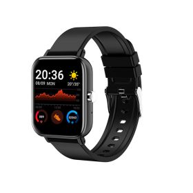 H10 smart watch Bluetooth call bracelet Heart rate Blood pressure Sports Health P8 smart watch (colour: black)